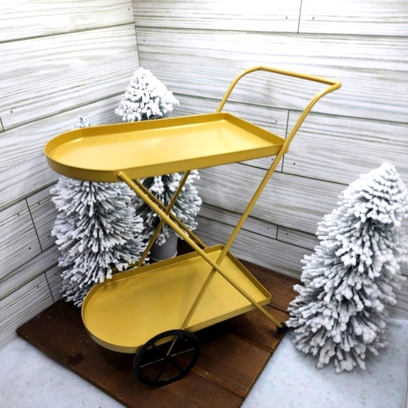 Target Other - Target Bullseye Gold Bar Cart Tier Tray
